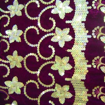 Big Gold Spangle Embroideries